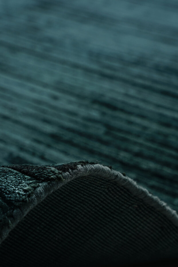 Nepal 3532 El Dokuma Kalın Bambu Halı - 1