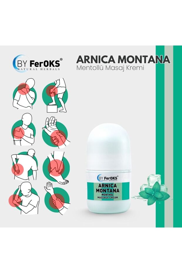 Arnica Montana Menthol Massage Cream 60 ml (Masaj Kremi) - 1