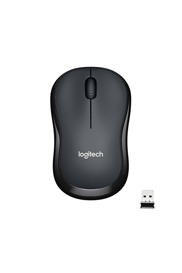 B220 Sessiz Kompakt Kablosuz Mouse Siyah 910-004881 - 1