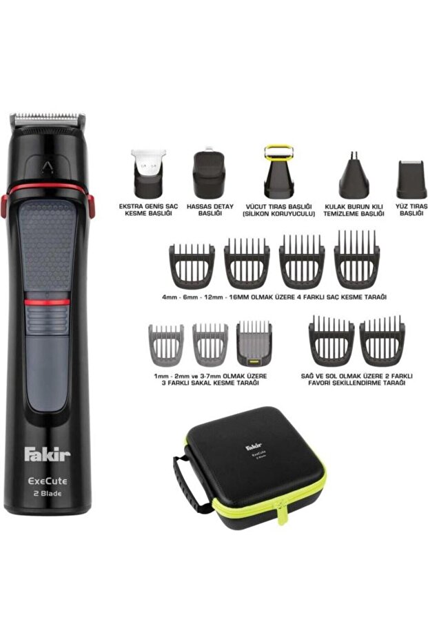 Black Execute 2 Blade Maintenance Kit - 1