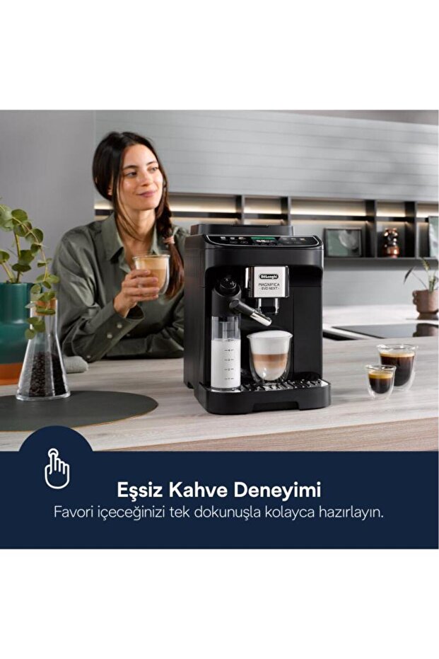 Magnifica Evo Next, ECAM310.60.B Tam Otomatik Espresso Kahve Makinesi - 4
