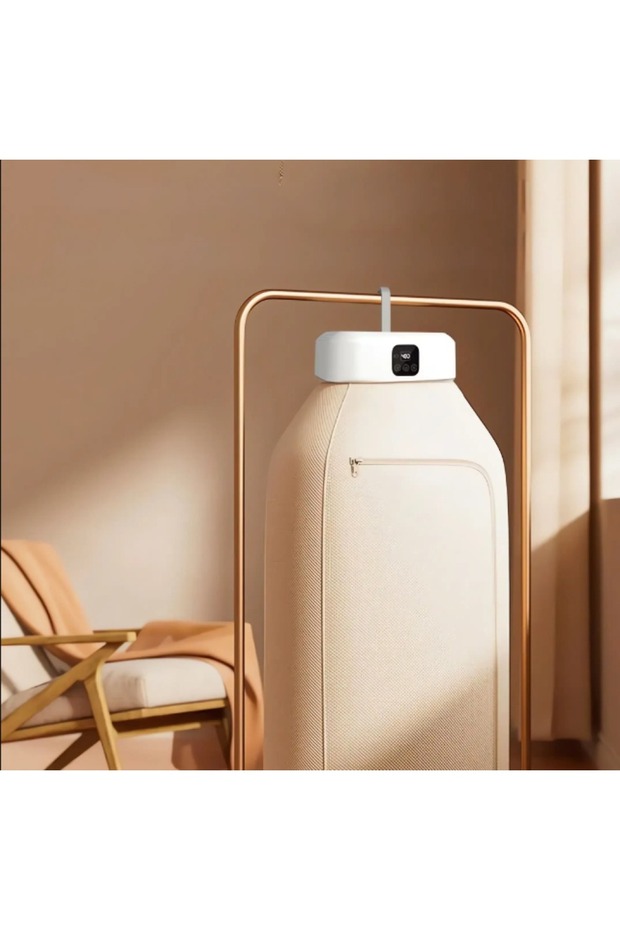 مجفف ملابس قابل للطي مع جهاز تحكم عن بعد - 3