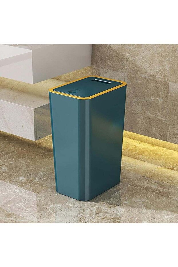Trash Can with Lid, Garbage Can, Trash Can with Lid, Multipurpose Trash Bin with Lid, Waste Basket - 4