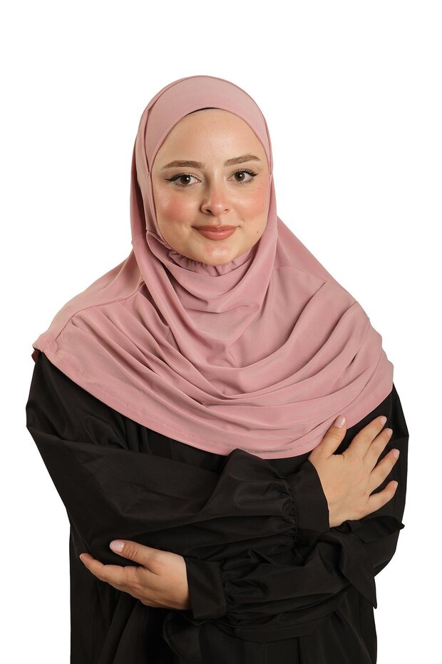 وشاح حجاب متشابك جاهز عملي مسحوق قماش رملي ذاتي الترابط 1290_06