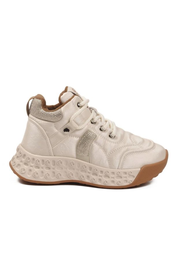 25K316 Women's Long Heeled Stone Fashion Sports Casual Shoes