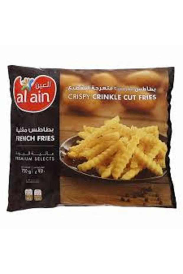 Crinkle French Fries 12 x 750 g Case