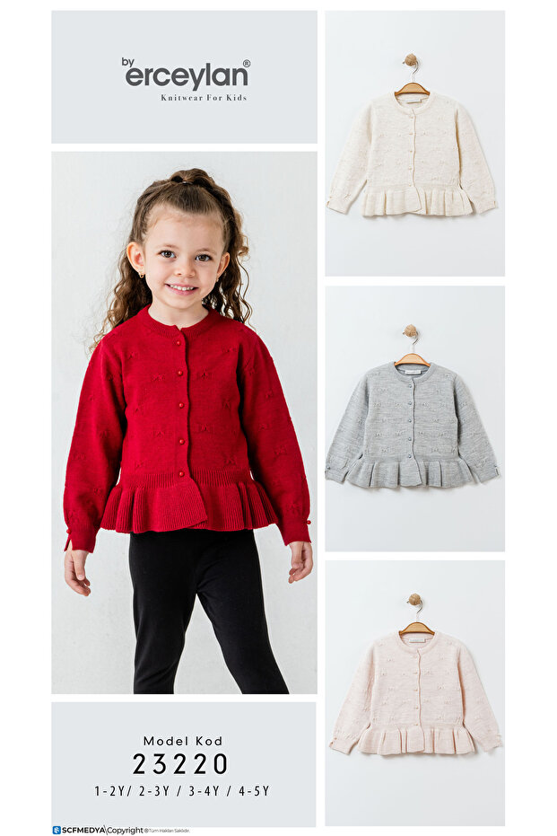 Çocuk triko hırka - 1