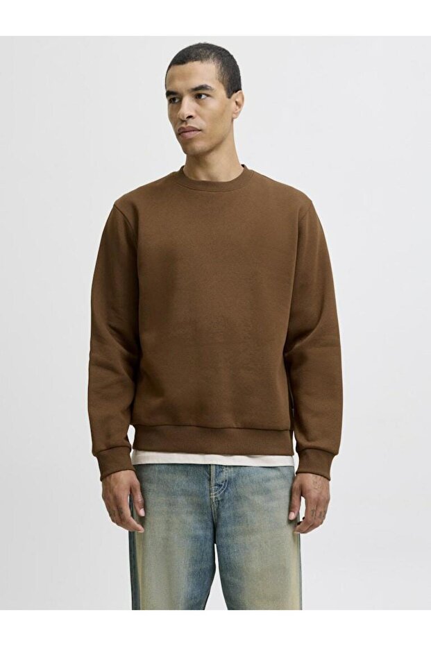 JJEBRADLEY Crewneck Sweat | Günlük Erkek Sweatshirt - 1