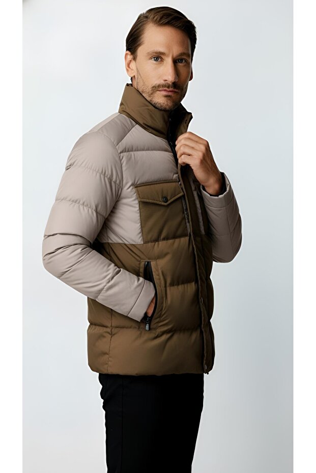 Erkek Bej Mont - 3
