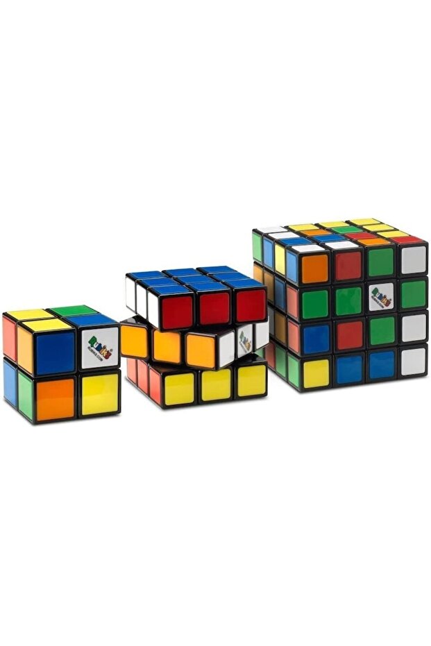 Set de 3 cuburi Rubik, Spin Master, multicolore - 2
