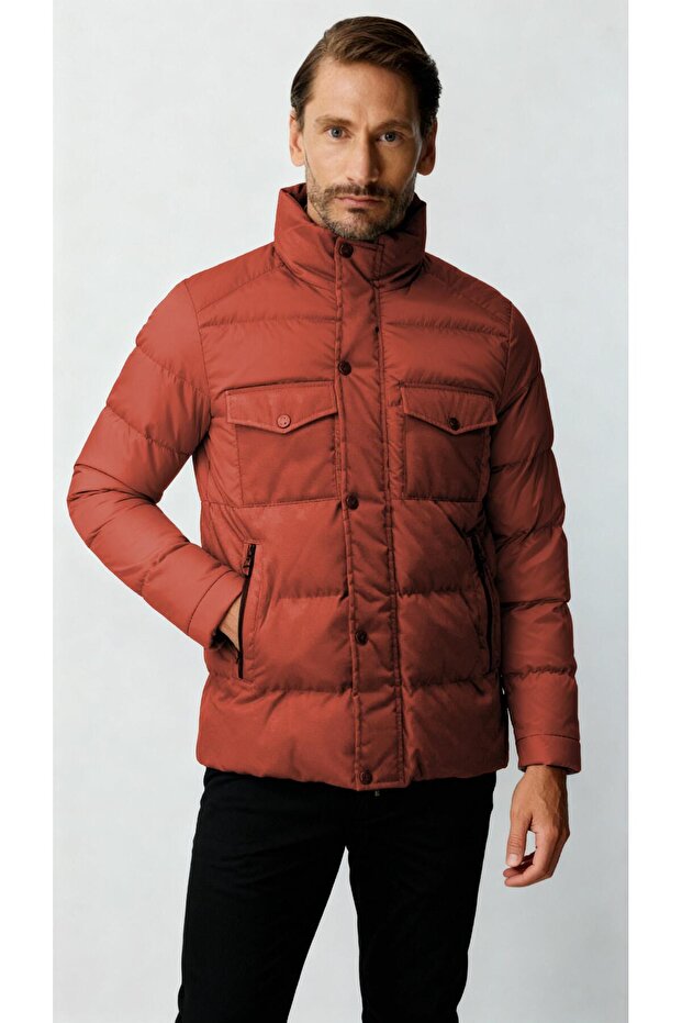 Erkek Kiremit Mont - 1