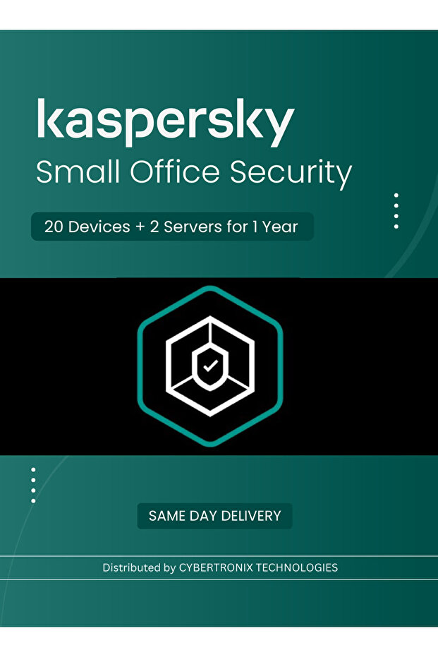 Small Office Security | 20 Devices + 2 Servers 1 Year | Digital License | Same Day Delivery