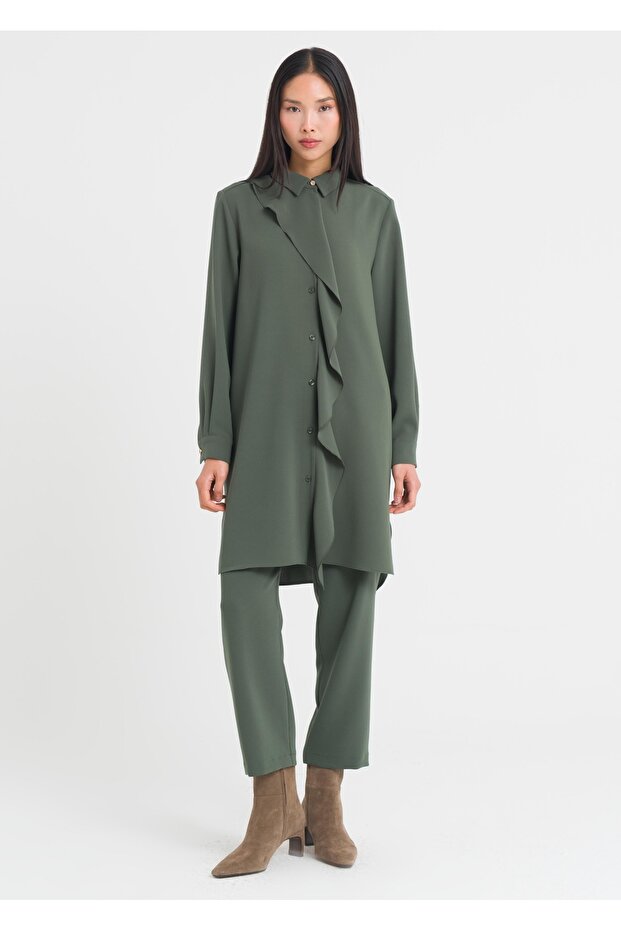 Önü Volanlı Tunik - 1