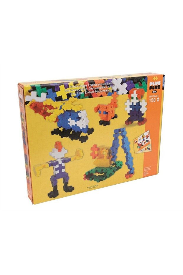Set de constructie Plus-Plus, Big Basic Mix, 150 piese - 2