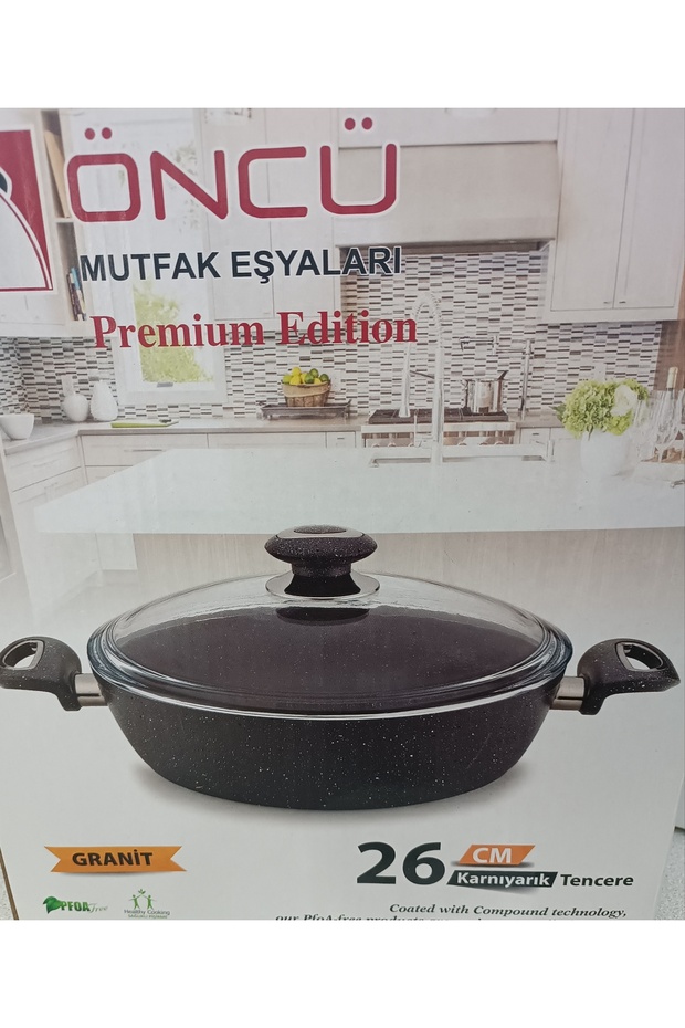 GRANİT 26CM BASIK TENCERE - 4