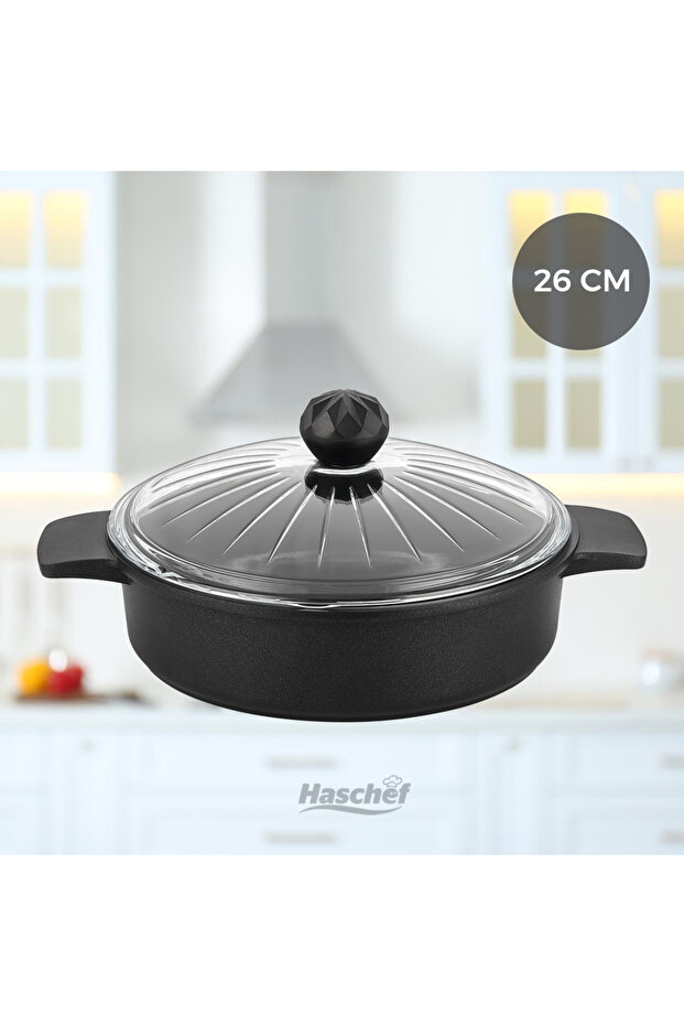 Kristal Basık Tencere 26 Cm - 3