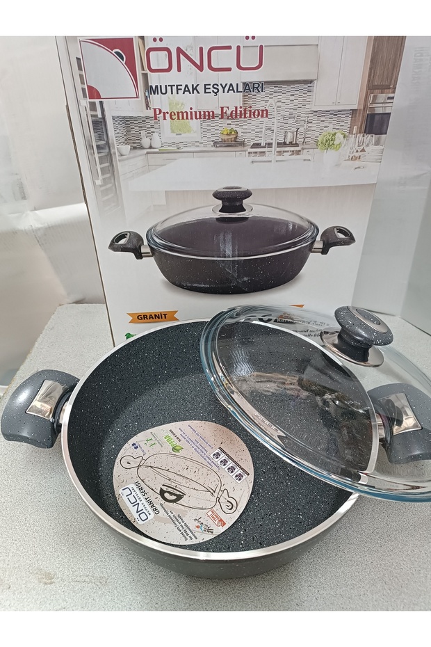 GRANİT 26CM BASIK TENCERE - 1