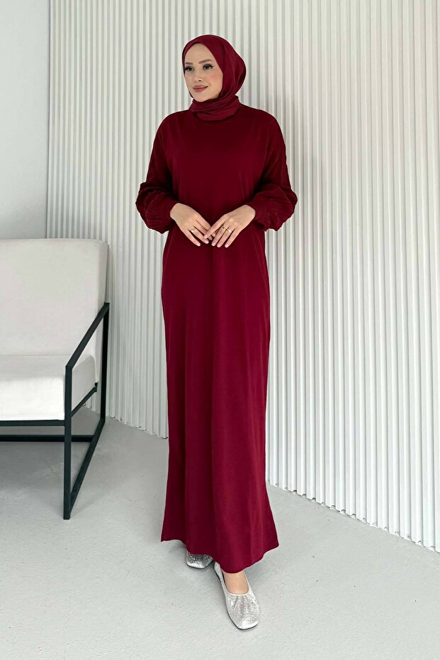 Basic Triko Elbise 70-2421 - 1