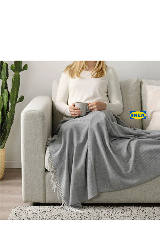 Holmvı Cover, Outdoor Cover, 120X160 cm with Tassels