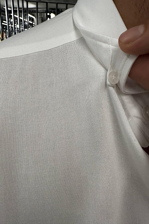 GİZLİ DÜĞMELİ GÖMLEK - 3