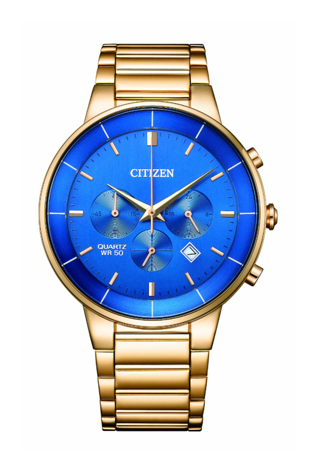 Men's Analog Blue Dial Watch - AN8223-54L