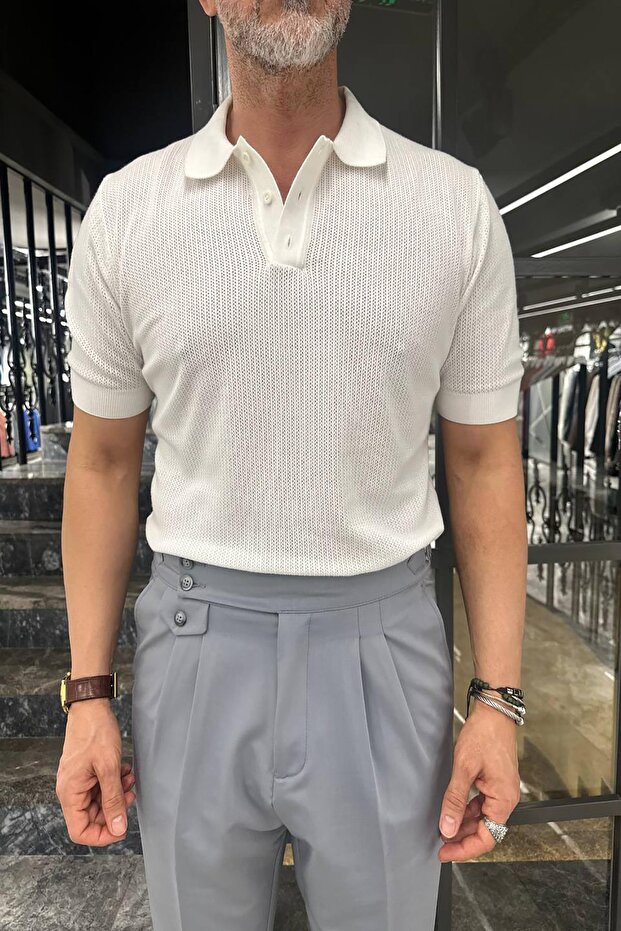 POLO YAKA KISAKOL TRİKO - 1