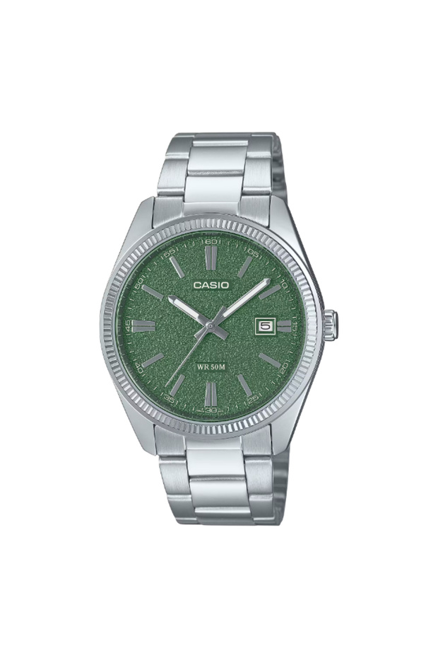 Men's Analog Green Dial Watch - MTP-1302DA-3AVDF