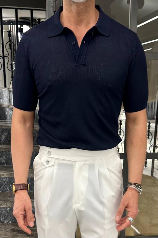 POLO YAKA KISAKOL TRİKO - 1