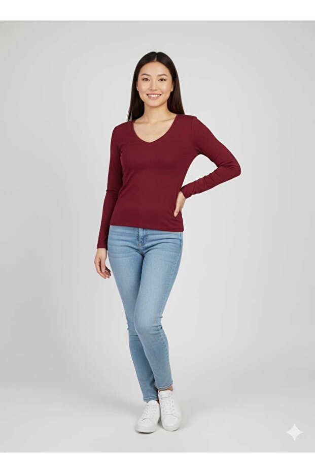 Çilek Kumaş Bluz - 1