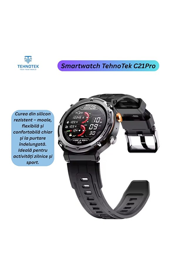 Ceas inteligent C21Pro - 2