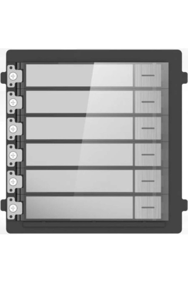 video intercom extension module with six call buttons