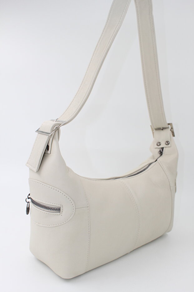 Genuine Leather Women's Shoulder Bag – Pisa Model 12×32×17 cm