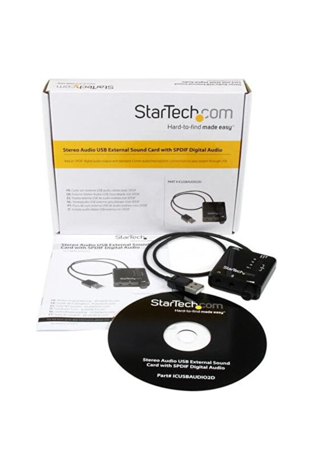 Placă de sunet externă ICUSBAUDIO2D USB, 96 kHz - 2