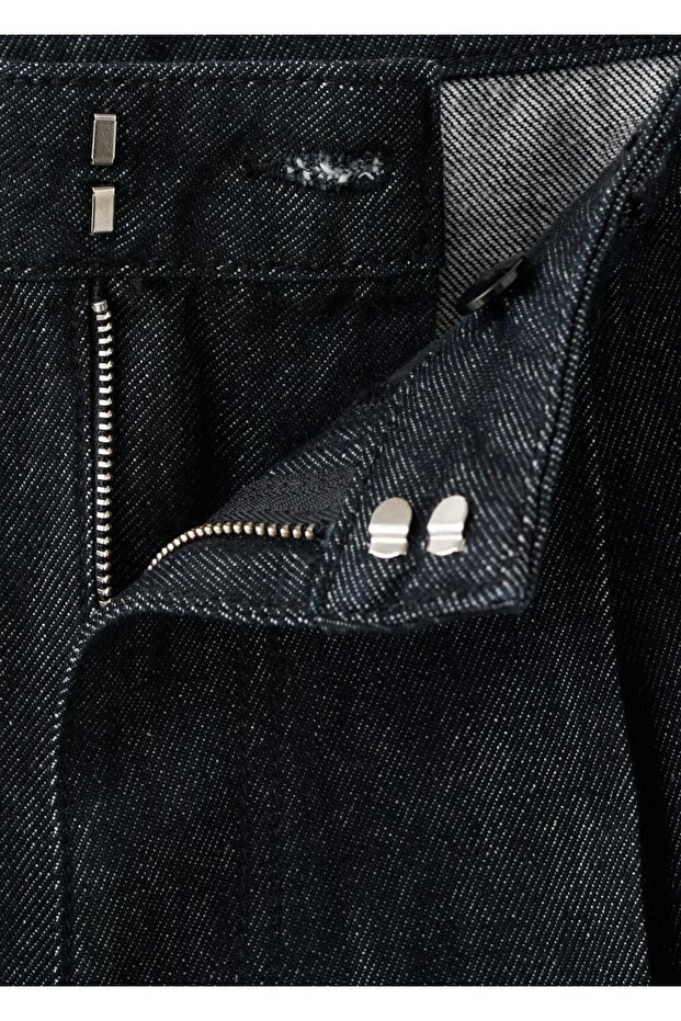 Weit geschnittene Jeanshose - 7