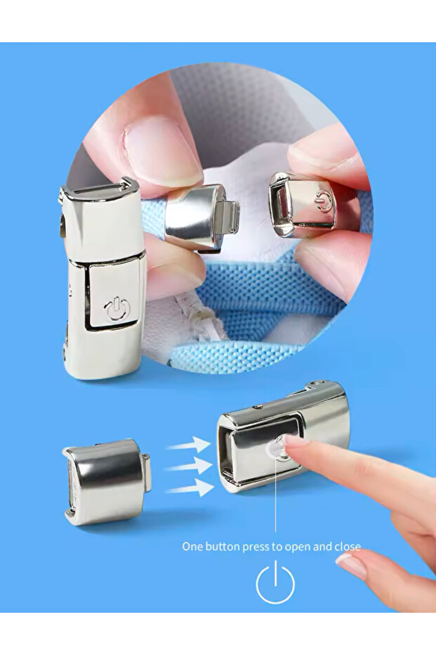 Elastic Laces With Press Lock System - 4