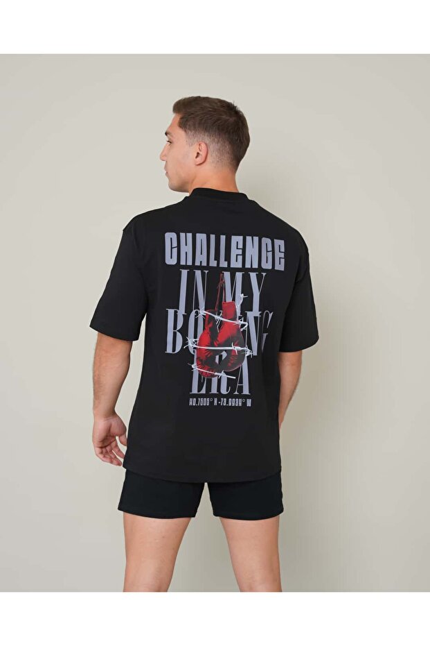 Boxing Era Oversize Tişört - 1