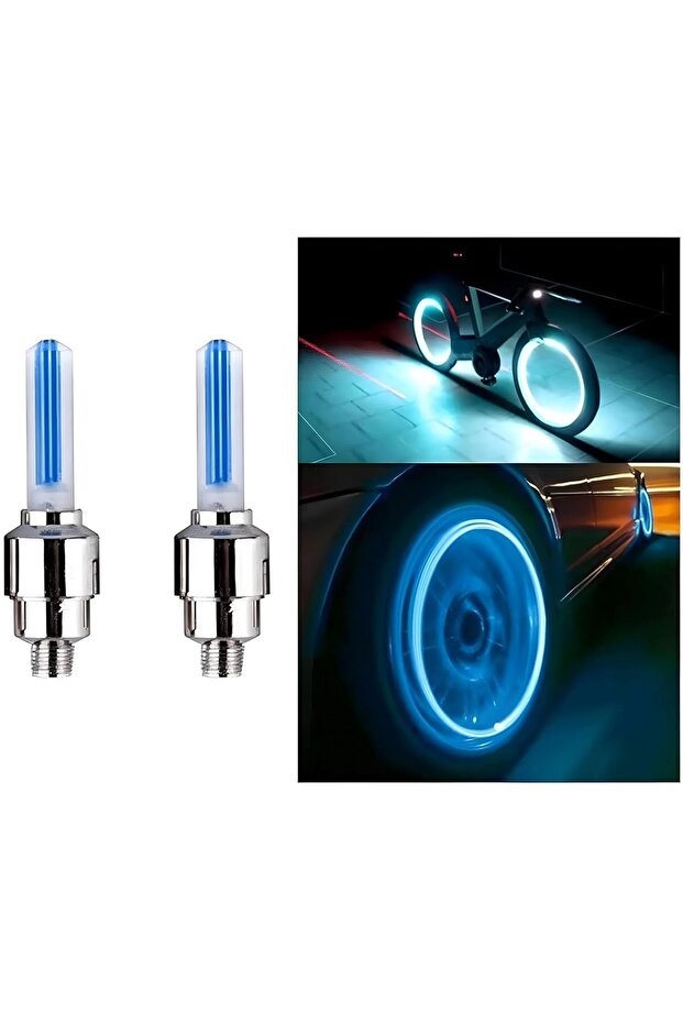 Waterproof LED Lighted Wheel Covers - 1