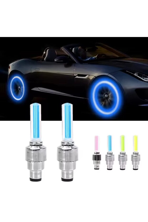 Waterproof LED Lighted Wheel Covers - 3