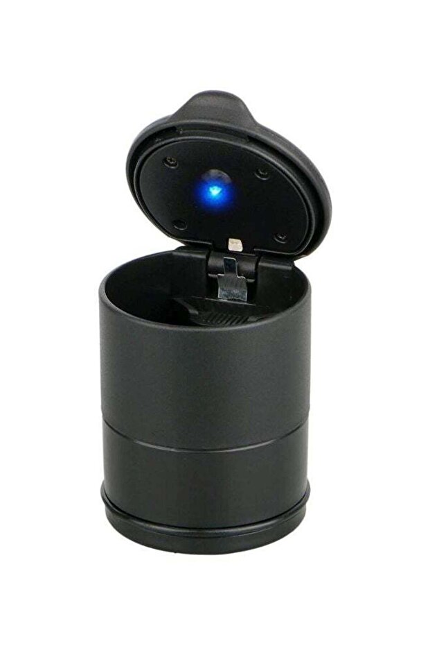 منفضة سجائر محمولة للسيارة من Expotomax مزودة بإضاءة LED