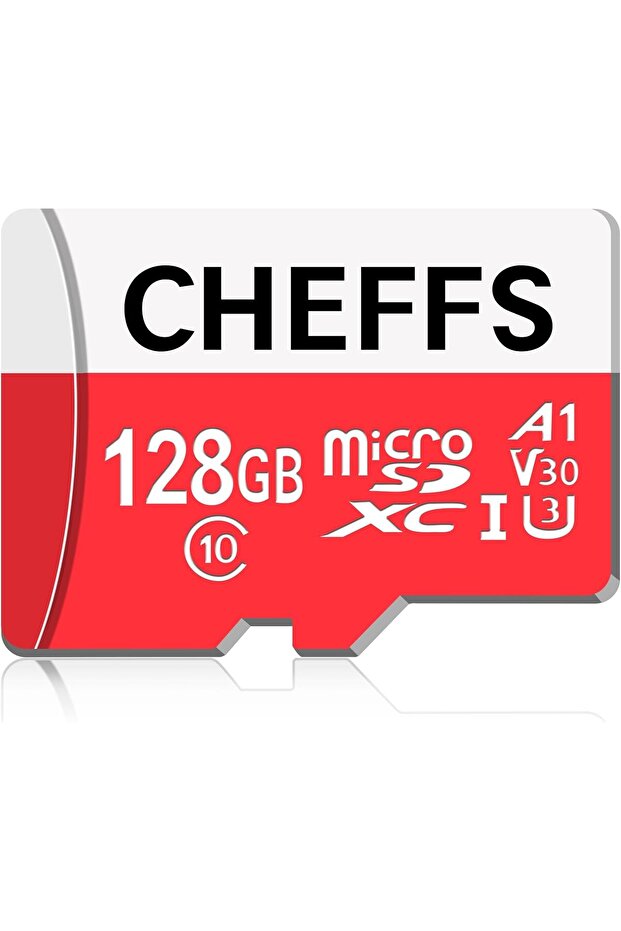 Sheefs microSD Memory Card, 128GB microSDXC/SDHC, up to 80 MB/s, C10 U3 V30 A1 - 1