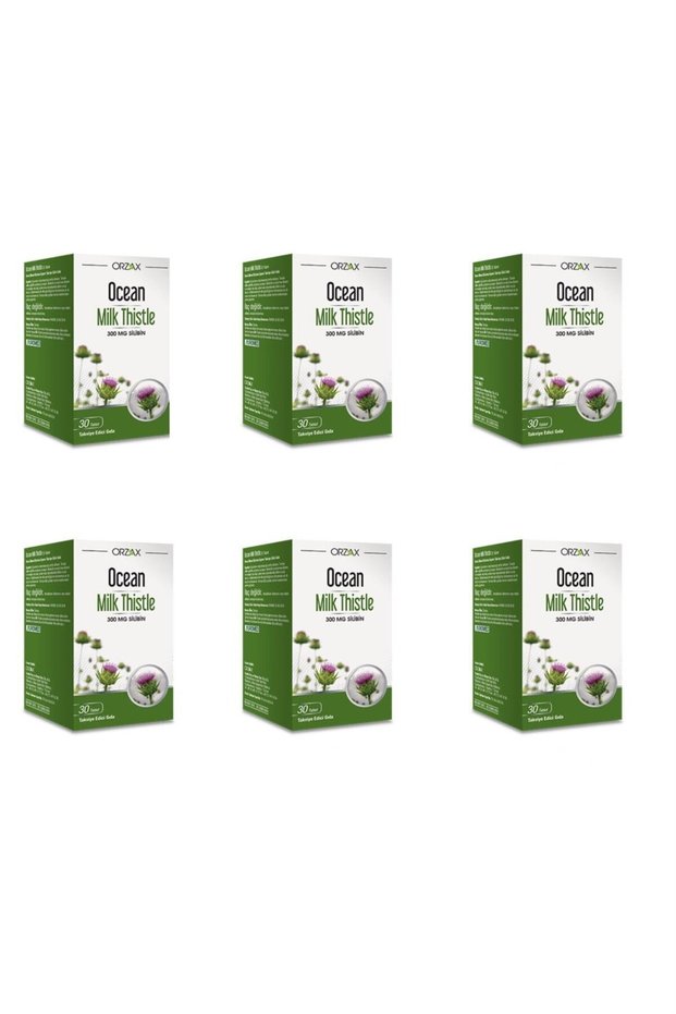 Milk Thistle 30 Tablets 6 Pieces