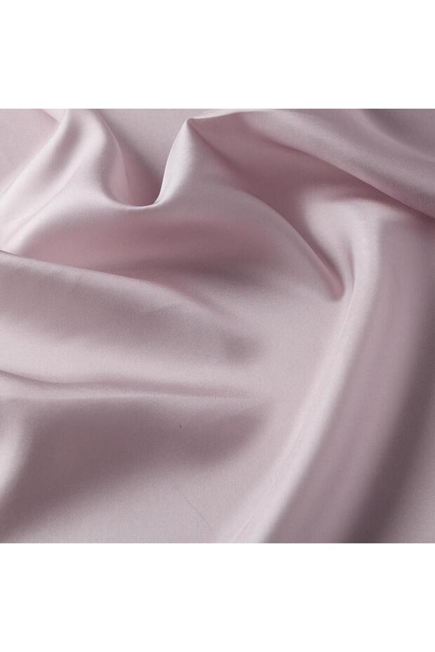 Eșarfă de mătase Tivil liliac simplă - 2