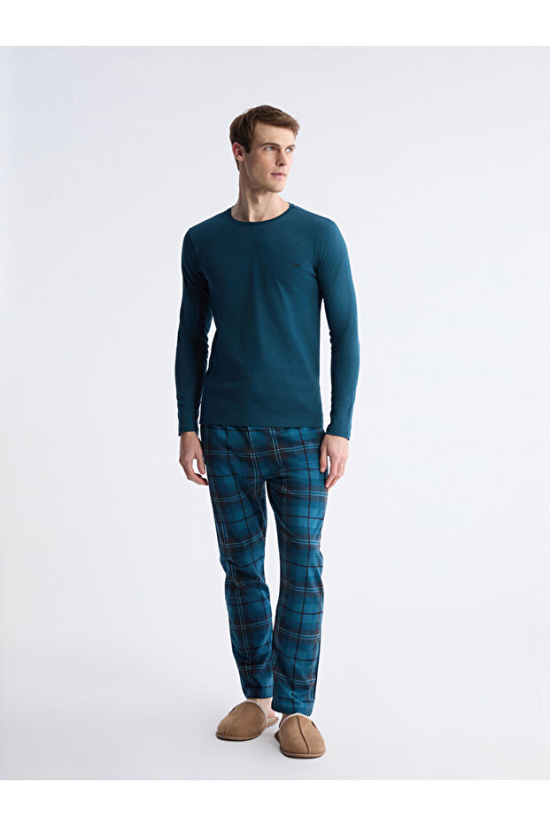 Rmz Gi̇yi̇m Farkiyla Standardfit Men's Pajama Set