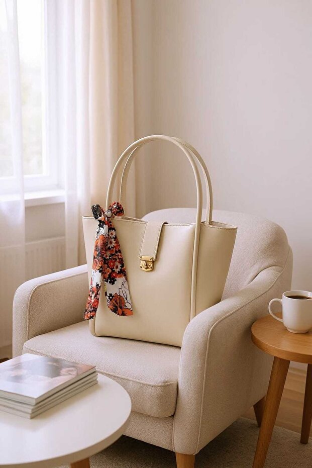 Shoulder Bag Is the Zippered Version of Our Most Popular Model – Stylish with a Gift Scarf