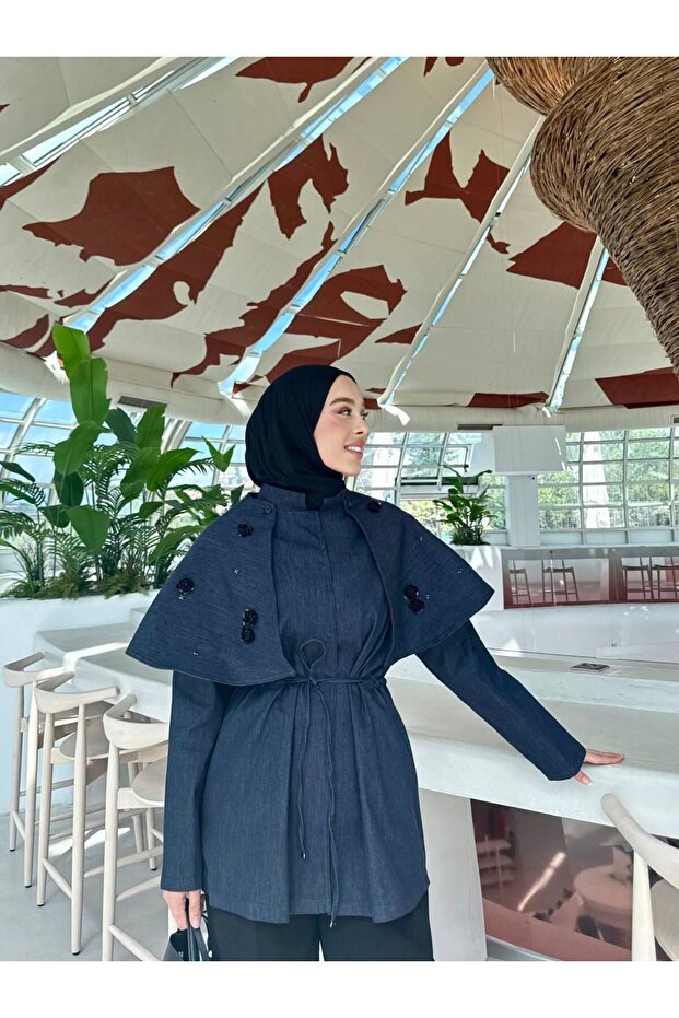 Kot Ceket Tesettür - 3