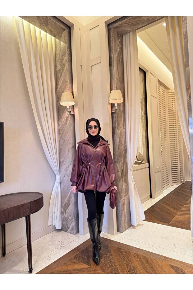 Bomber Deri Ceket - 3