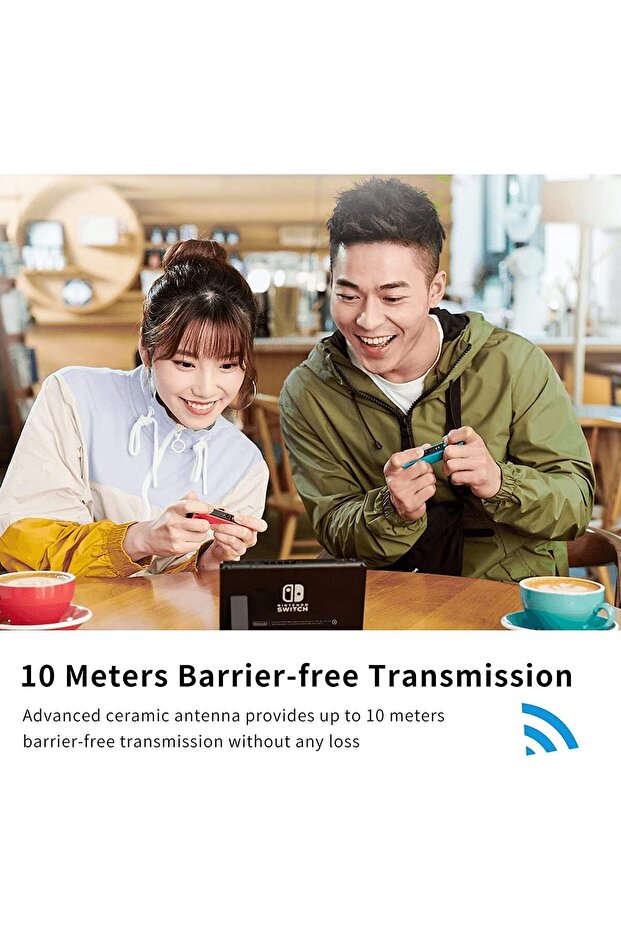 VicJoye USB Bluetooth 5.0 Dongle - Small Wireless USB Audio Receiver (PS5/PS4/Switch/PC) - 2