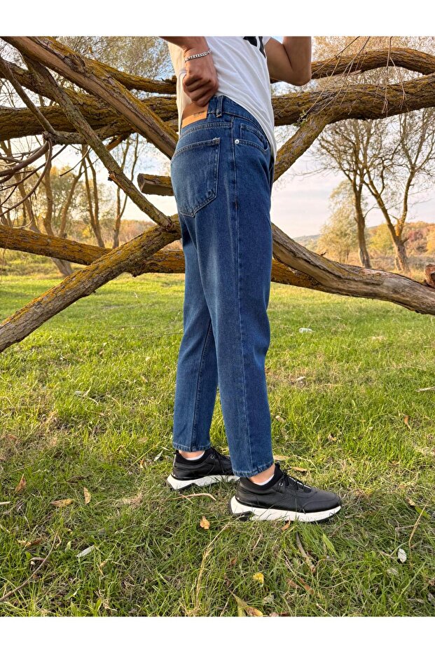 بنطلون جينز Boyfriend للرجال - 5