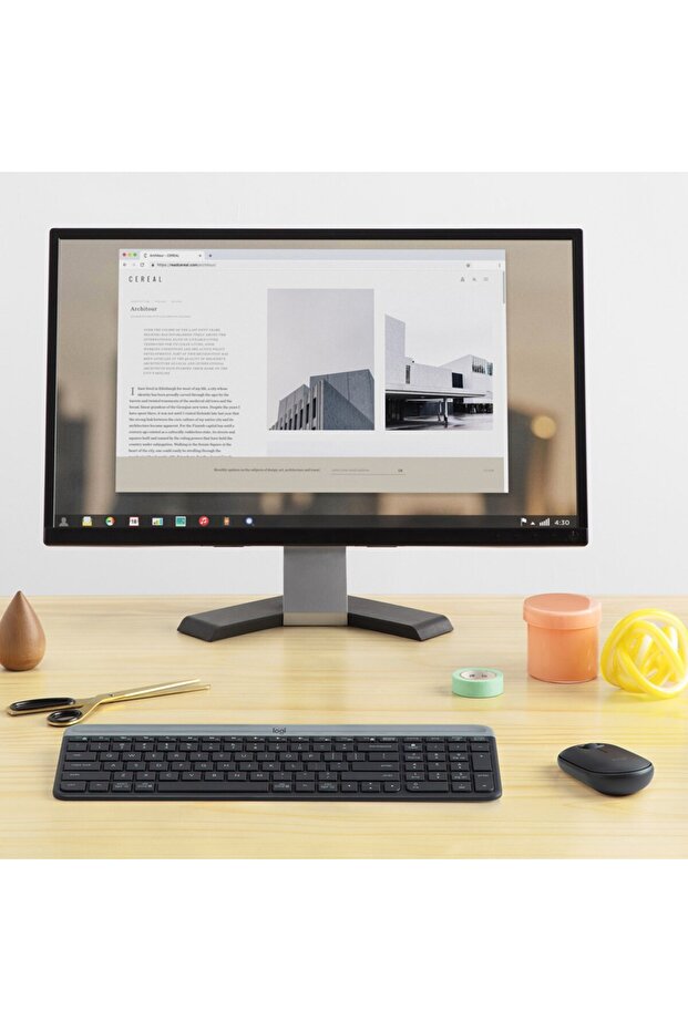 Wireless Keyboard and Mouse Combo MK470 GRAPHITE - 2