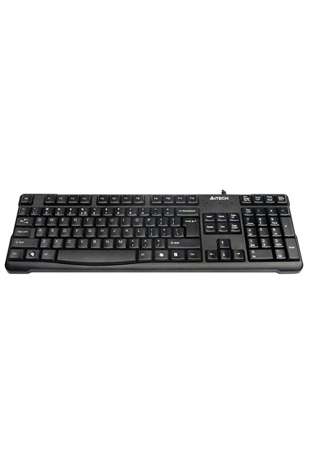 A4tech Standard Comfort Usb Keyboard, Rounded Edges - 2